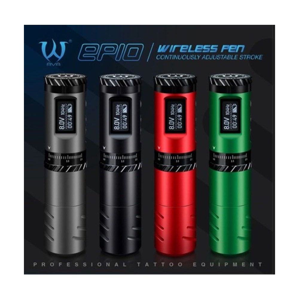 【早い者勝ち】AVA EP10 ワイヤレスタトゥーマシン　正規品 AVA EP10 Wireless Pen - Máquina Inalámbrica Profesional | TatooMex