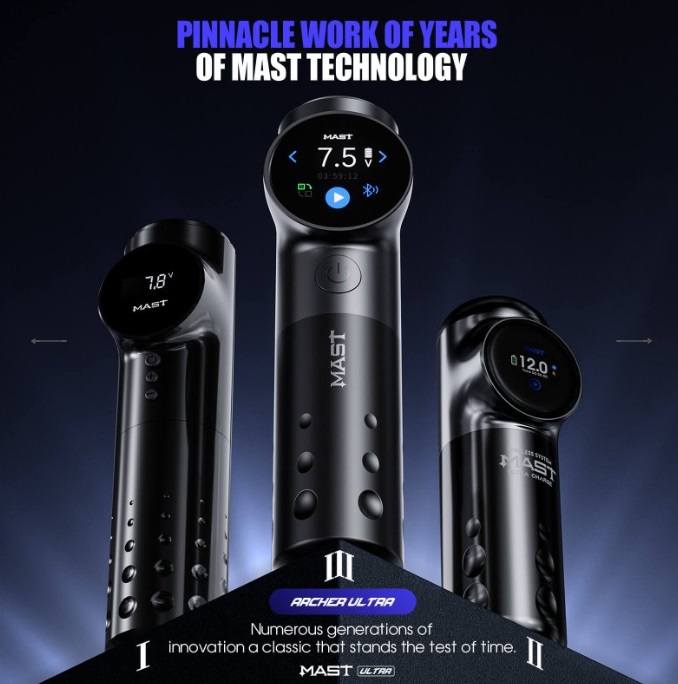 MAST Archer Ultra Smart Machine | Inalámbrica Profesional | TatooMex